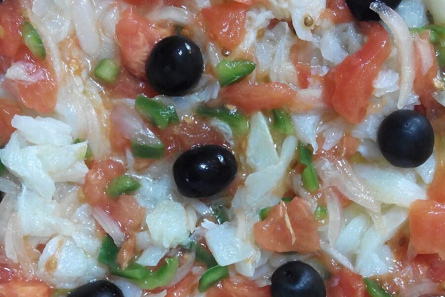 Esqueixada, salade de morue