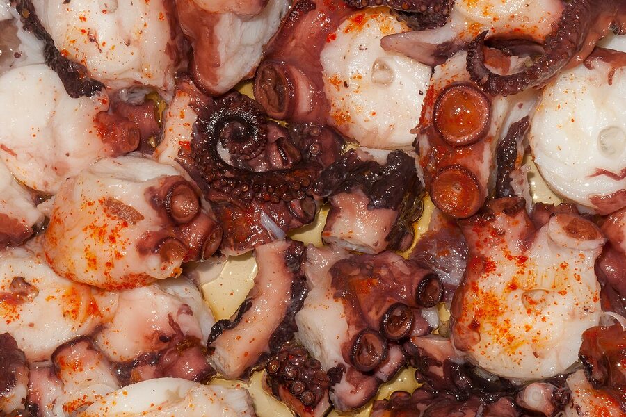 Pulpo a la gallega au paprika