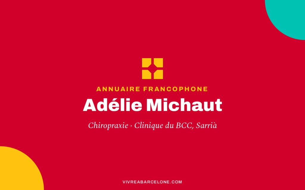 Adélie Michaut, chiropraxie en français à la clinique du BCC