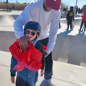 Damien prof de skate