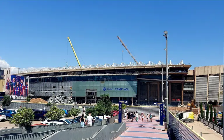 Camp Nou : où en sont les travaux fin 2026, et ce que ça change pour le quartier
