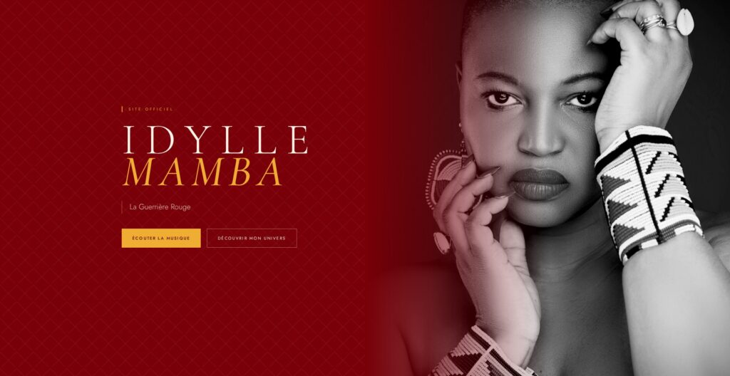Idylle Mamba, chanteuse centrafricano-française