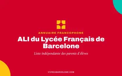 ALI, liste indépendante des parents d&rsquo;élèves du Lycée français de Barcelone