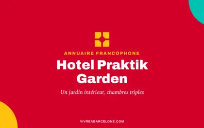 Hotel Praktik Garden, jardin intérieur dans l&rsquo;Eixample