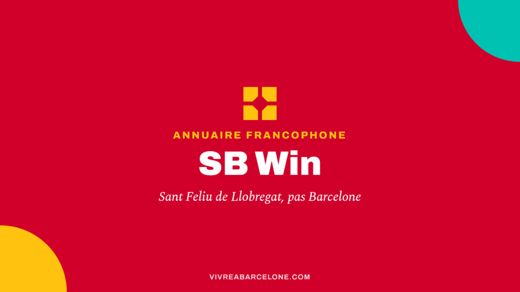 Carte Vivre à Barcelone : SB Win