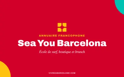 Sea You Barcelona, école de surf, boutique et brunch