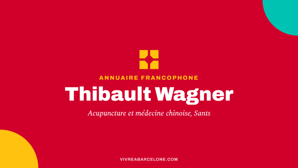 Carte de l'annuaire francophone de Vivre à Barcelone au nom de Thibault Wagner.