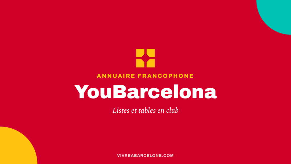 YouBarcelona, listes et réservations pour les clubs de Barcelone