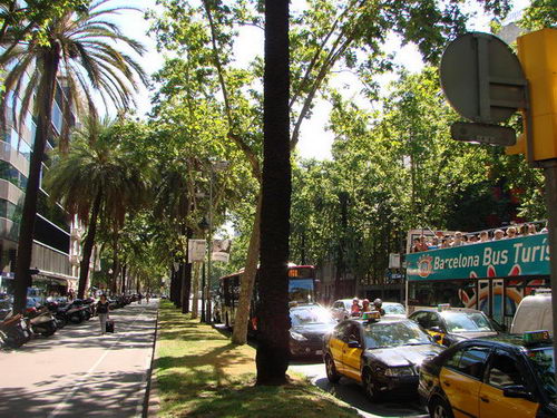 Avenue Diagonal Barcelone